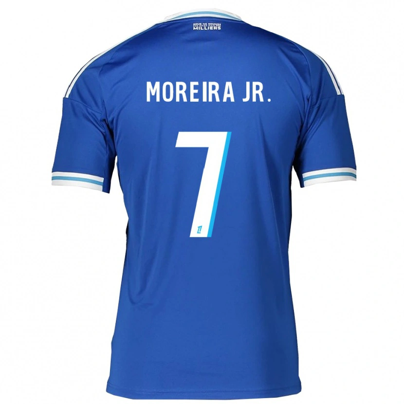 Danxen Damen Diego Moreira #7 Blau Weiß Heimtrikot Trikot 2025/26 T-Shirt Österreich