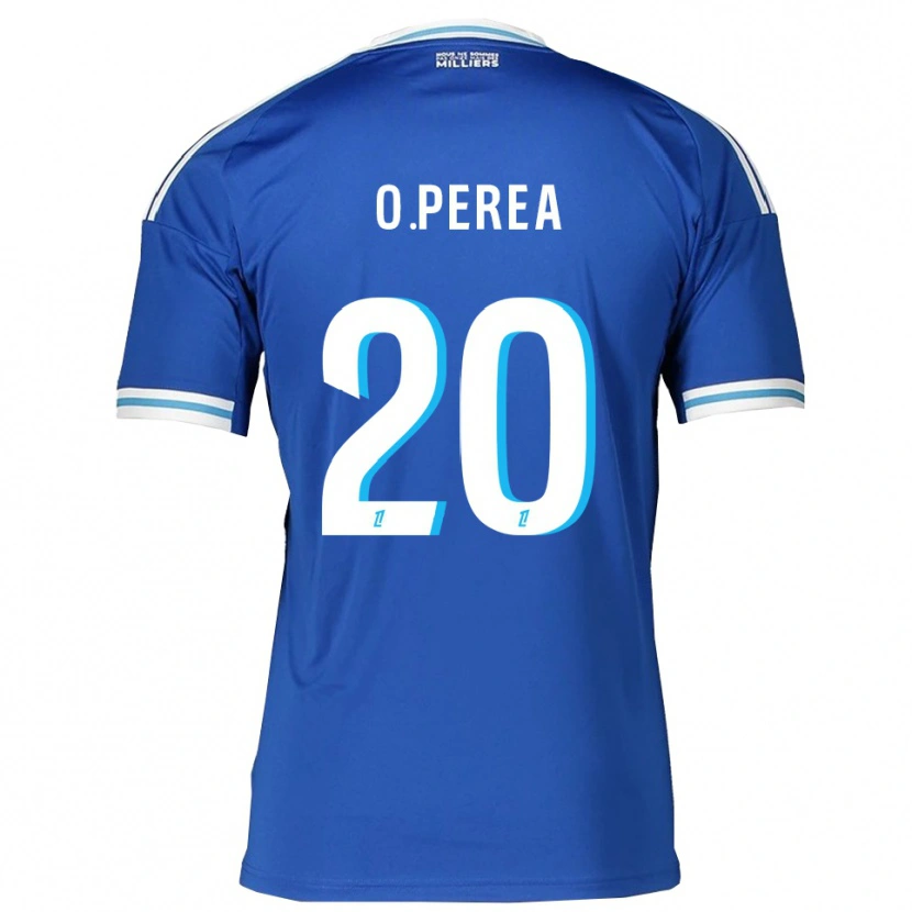 Danxen Damen Óscar Perea #20 Blau Weiß Heimtrikot Trikot 2025/26 T-Shirt Österreich