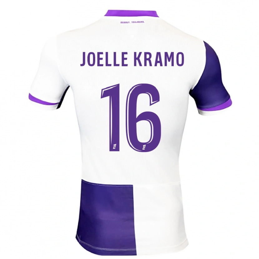 Danxen Damen Marie Joelle Kramo #16 Lila Weiß Heimtrikot Trikot 2025/26 T-Shirt Österreich