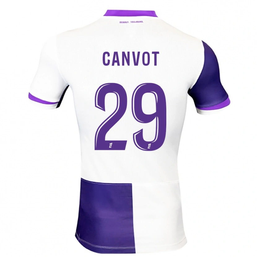 Danxen Damen Jaydee Canvot #29 Lila Weiß Heimtrikot Trikot 2025/26 T-Shirt Österreich