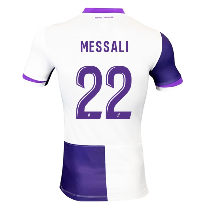 Danxen Damen Rafik Messali #22 Lila Weiß Heimtrikot Trikot 2025/26 T-Shirt Österreich
