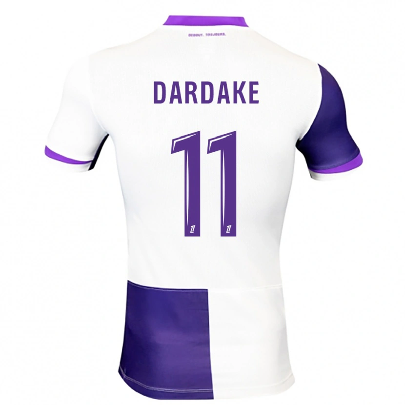 Danxen Damen Wassim Dardake #11 Lila Weiß Heimtrikot Trikot 2025/26 T-Shirt Österreich