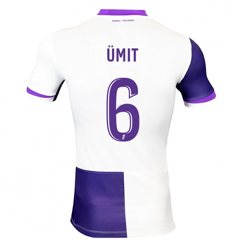 Danxen Damen Ümit Akdağ #6 Lila Weiß Heimtrikot Trikot 2025/26 T-Shirt Österreich