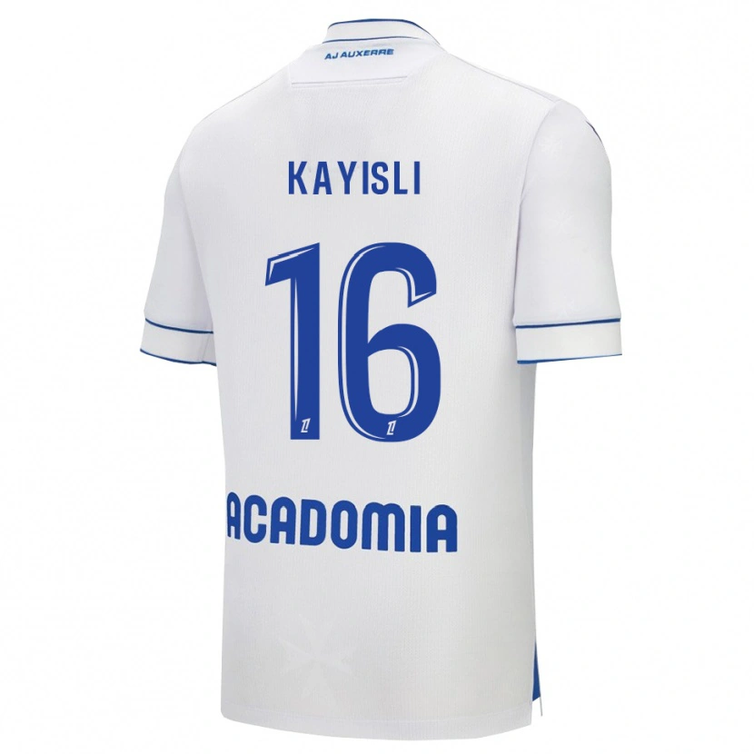 Danxen Damen Mehmet Kayisli #16 Weiß Blau Heimtrikot Trikot 2025/26 T-Shirt Österreich