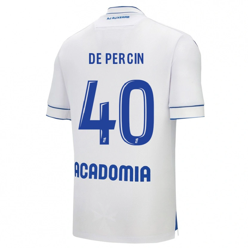 Danxen Damen Théo De Percin #40 Weiß Blau Heimtrikot Trikot 2025/26 T-Shirt Österreich