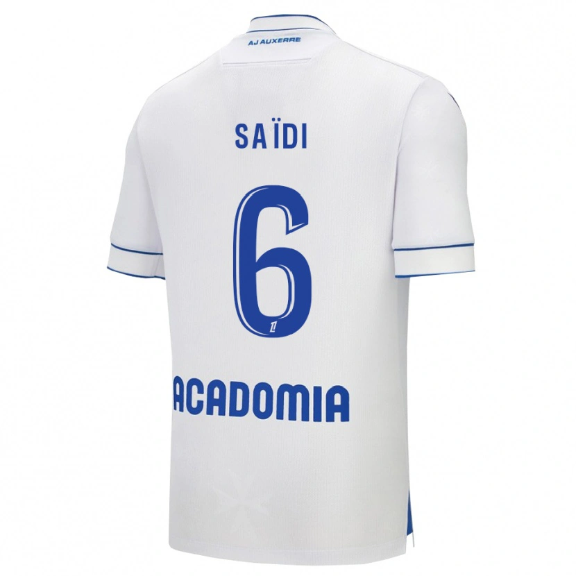 Danxen Damen Elyes Saïdi #6 Weiß Blau Heimtrikot Trikot 2025/26 T-Shirt Österreich