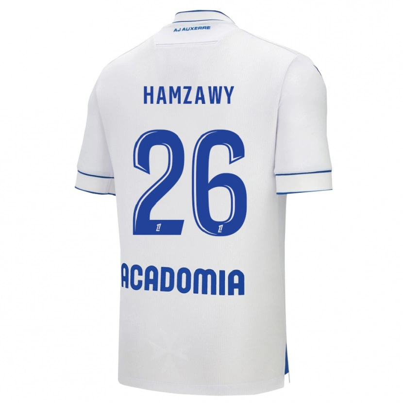 Danxen Damen Radwan Hamzawy #26 Weiß Blau Heimtrikot Trikot 2025/26 T-Shirt Österreich