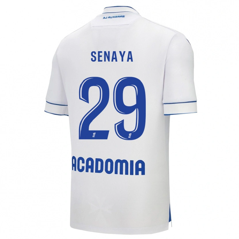 Danxen Damen Marvin Senaya #29 Weiß Blau Heimtrikot Trikot 2025/26 T-Shirt Österreich