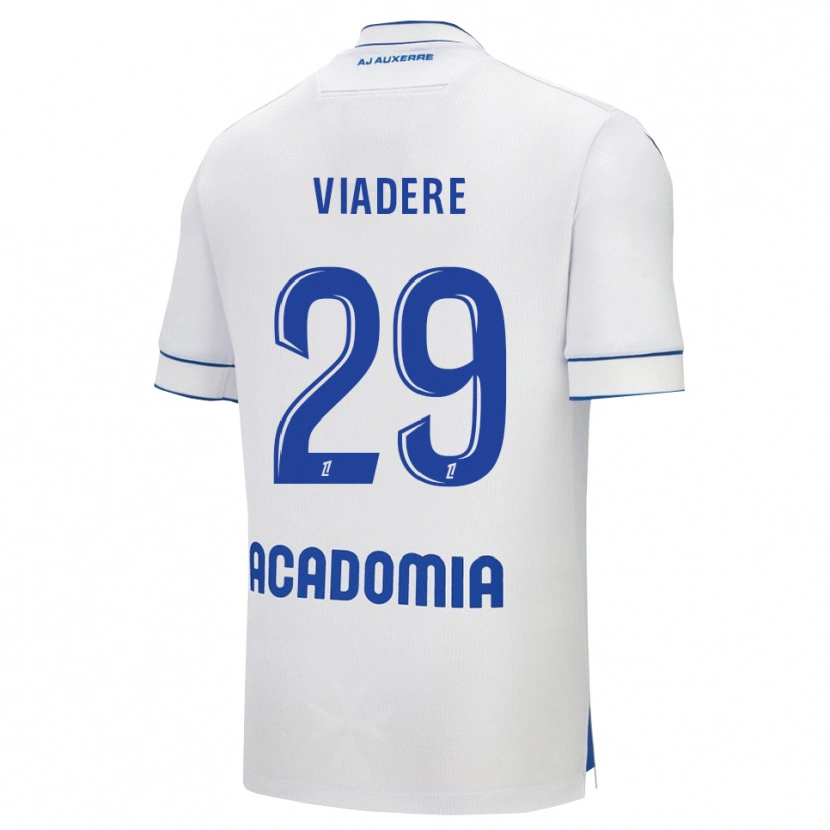 Danxen Damen Ben Viadere #29 Weiß Blau Heimtrikot Trikot 2025/26 T-Shirt Österreich