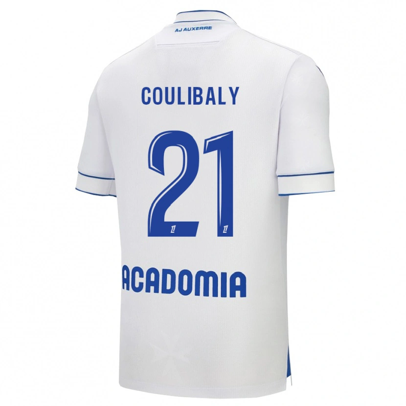 Danxen Damen Lasso Coulibaly #21 Weiß Blau Heimtrikot Trikot 2025/26 T-Shirt Österreich