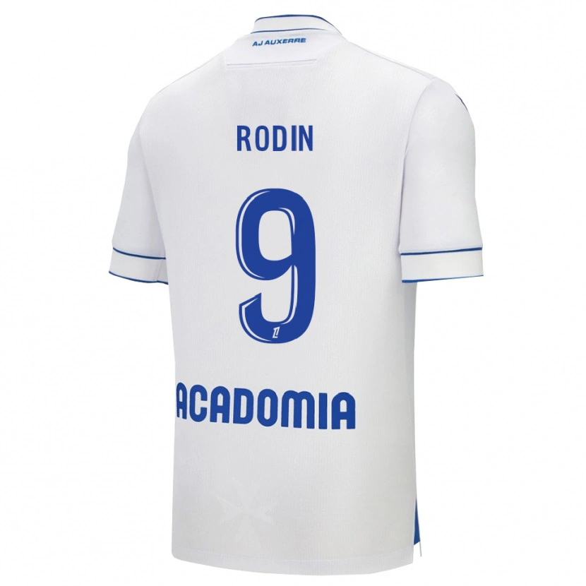 Danxen Damen Ryan Rodin #9 Weiß Blau Heimtrikot Trikot 2025/26 T-Shirt Österreich