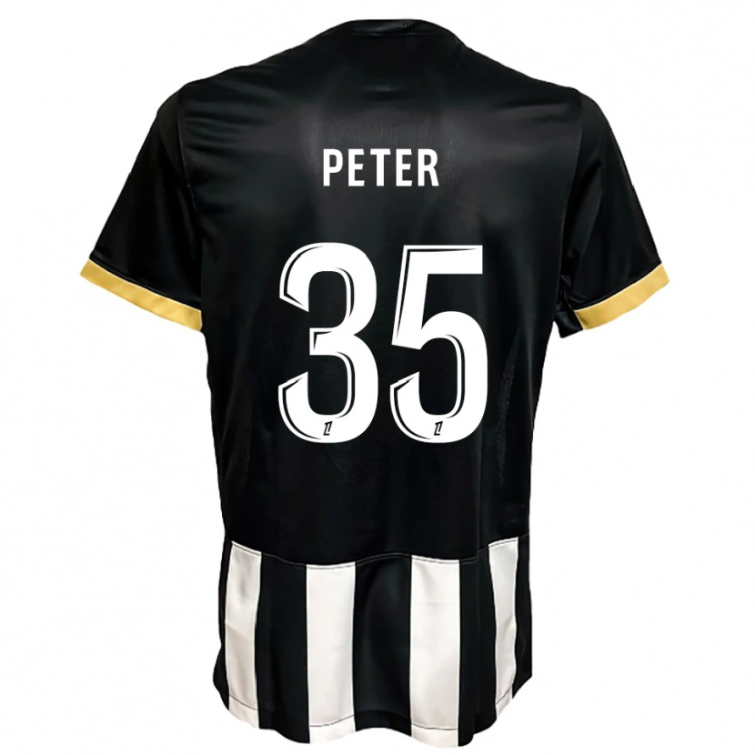 Danxen Damen Prosper Peter #35 Schwarz Weiß Heimtrikot Trikot 2025/26 T-Shirt Österreich