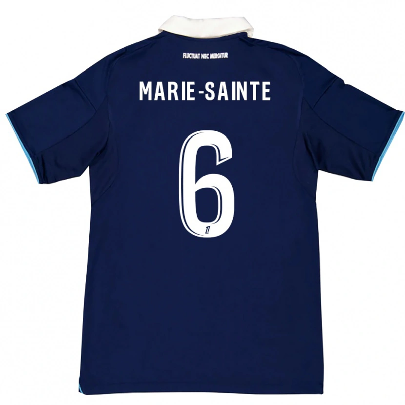 Danxen Damen Andrew Marie-Sainte #6 Dunkelblau Weiß Heimtrikot Trikot 2025/26 T-Shirt Österreich