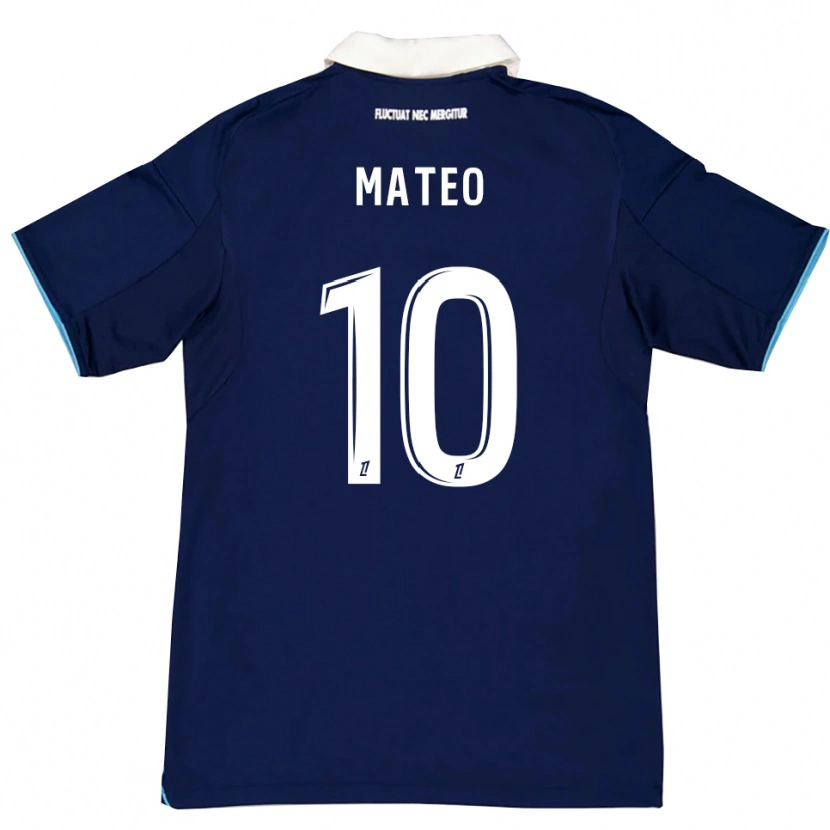 Danxen Damen Clara Mateo #10 Dunkelblau Weiß Heimtrikot Trikot 2025/26 T-Shirt Österreich