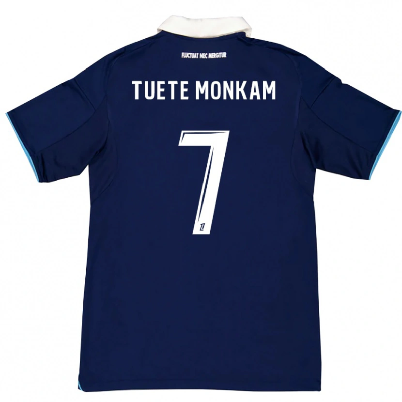 Danxen Damen Malcolm Tuete Monkam #7 Dunkelblau Weiß Heimtrikot Trikot 2025/26 T-Shirt Österreich