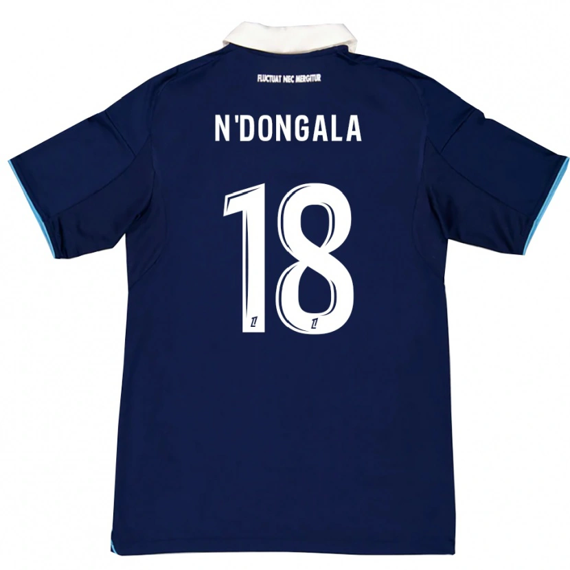 Danxen Damen Melween N'dongala #18 Dunkelblau Weiß Heimtrikot Trikot 2025/26 T-Shirt Österreich