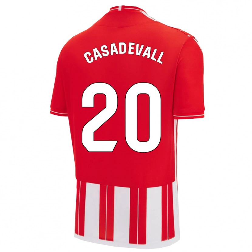 Danxen Damen Marçal Casadevall #20 Rot Weiß Heimtrikot Trikot 2025/26 T-Shirt Österreich