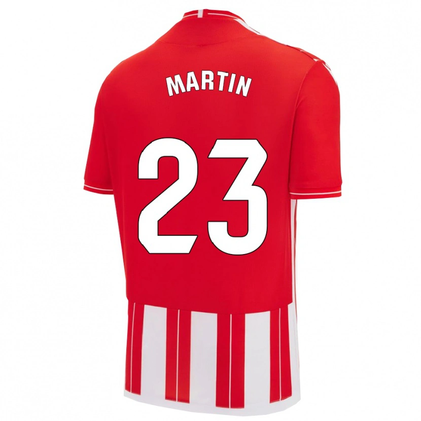 Danxen Damen Hugo Martín #23 Rot Weiß Heimtrikot Trikot 2025/26 T-Shirt Österreich