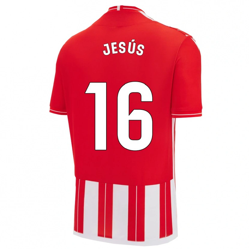 Danxen Damen Antonio Jesús #16 Rot Weiß Heimtrikot Trikot 2025/26 T-Shirt Österreich