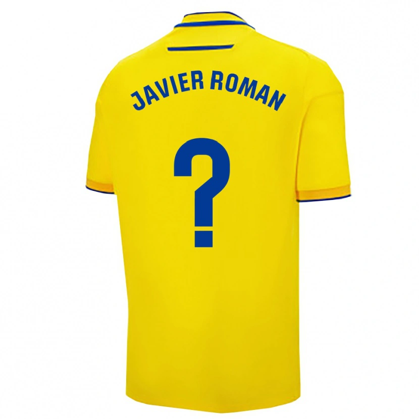 Danxen Damen José Javier Román #0 Gelb Marine Heimtrikot Trikot 2025/26 T-Shirt Österreich