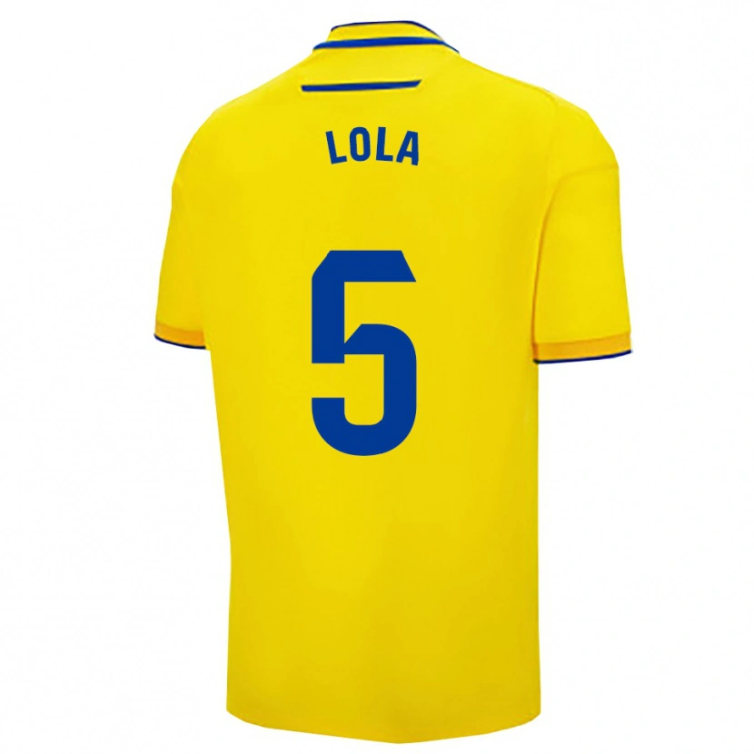 Danxen Damen María Dolores Morón Cebada #5 Gelb Marine Heimtrikot Trikot 2025/26 T-Shirt Österreich