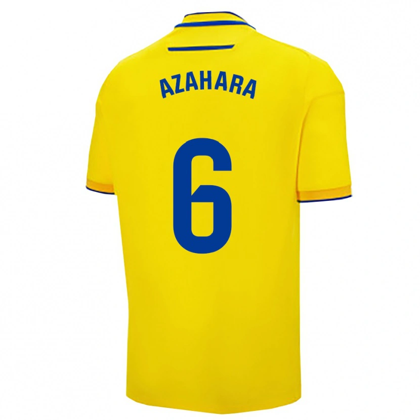 Danxen Damen Azahara #6 Gelb Marine Heimtrikot Trikot 2025/26 T-Shirt Österreich