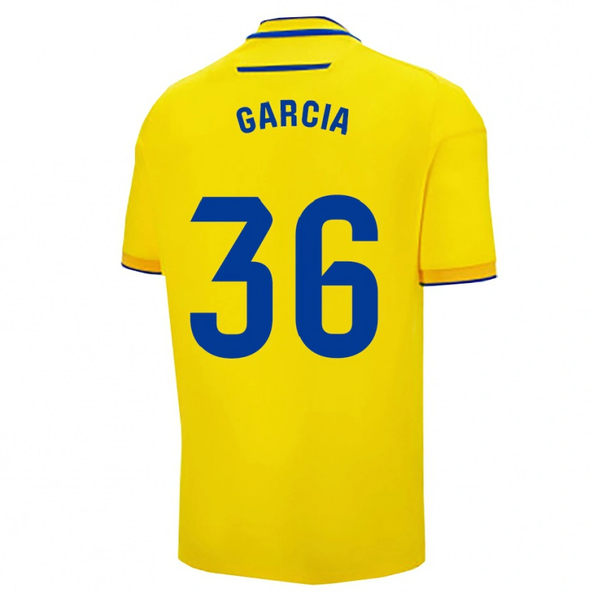 Danxen Damen David García #36 Gelb Marine Heimtrikot Trikot 2025/26 T-Shirt Österreich