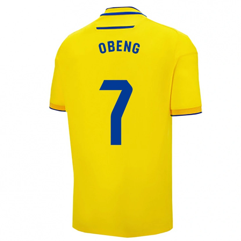 Danxen Damen Isaac Obeng #7 Gelb Marine Heimtrikot Trikot 2025/26 T-Shirt Österreich