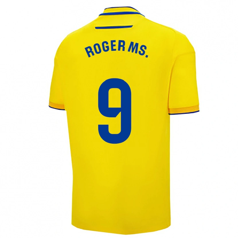 Danxen Damen Roger Martí #9 Gelb Marine Heimtrikot Trikot 2025/26 T-Shirt Österreich