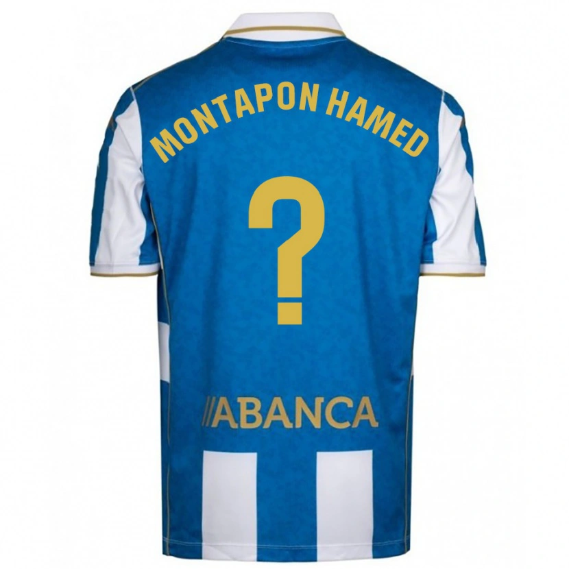 Danxen Damen Fadil Montapon Hamed #0 Weiß Blau Heimtrikot Trikot 2025/26 T-Shirt Österreich