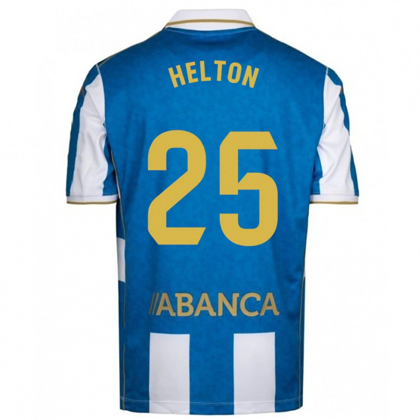 Danxen Damen Helton Leite #25 Weiß Blau Heimtrikot Trikot 2025/26 T-Shirt Österreich