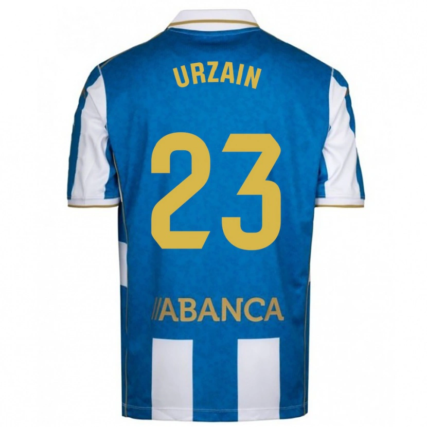Danxen Damen Fabián Urzain #23 Weiß Blau Heimtrikot Trikot 2025/26 T-Shirt Österreich