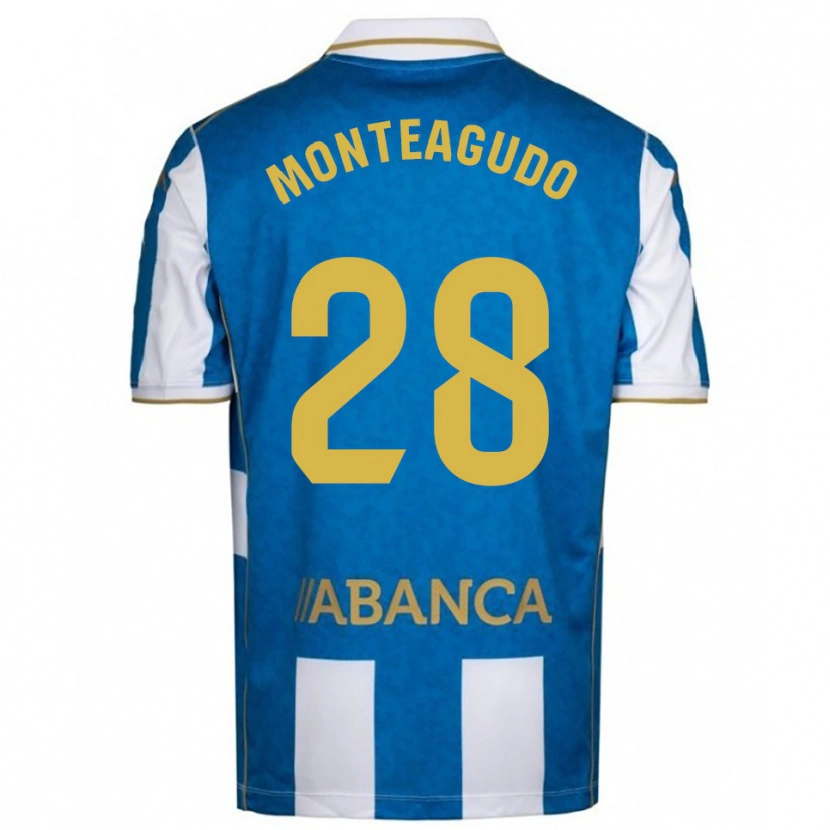 Danxen Damen Paula Monteagudo #28 Weiß Blau Heimtrikot Trikot 2025/26 T-Shirt Österreich