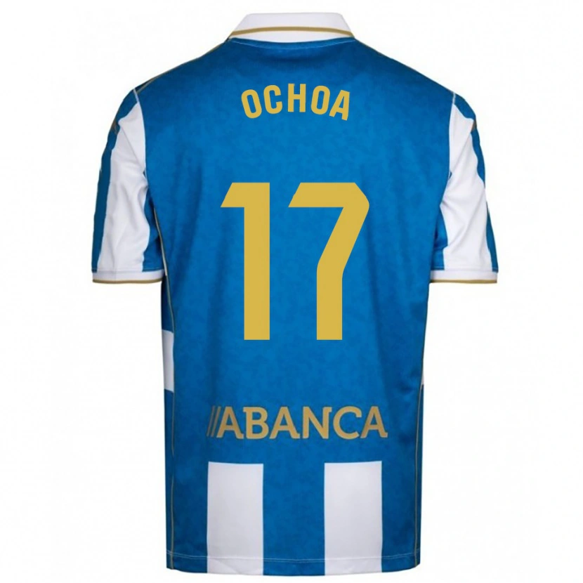 Danxen Damen Martín Ochoa #17 Weiß Blau Heimtrikot Trikot 2025/26 T-Shirt Österreich