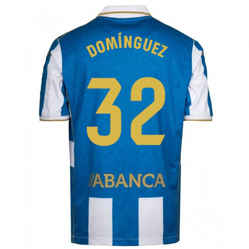 Danxen Damen David Domínguez #32 Weiß Blau Heimtrikot Trikot 2025/26 T-Shirt Österreich