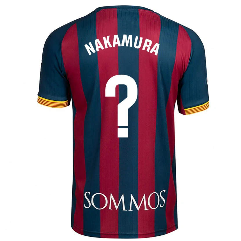 Danxen Damen Togo Nakamura #0 Marineblau Rot Heimtrikot Trikot 2025/26 T-Shirt Österreich