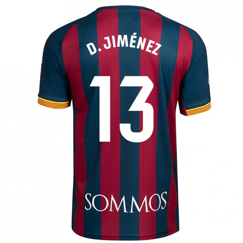 Danxen Damen Dani Jiménez #13 Marineblau Rot Heimtrikot Trikot 2025/26 T-Shirt Österreich
