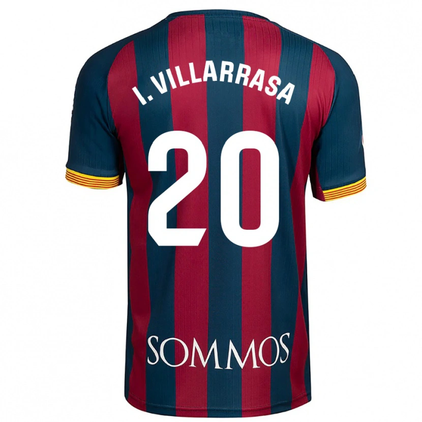 Danxen Damen Ignasi Vilarrasa #20 Marineblau Rot Heimtrikot Trikot 2025/26 T-Shirt Österreich