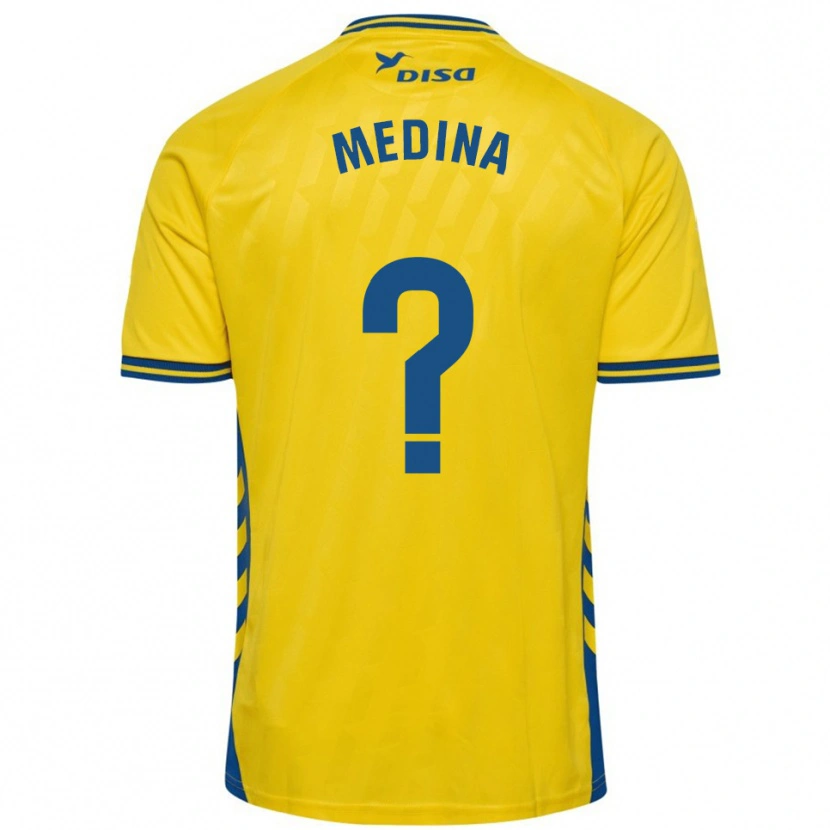 Danxen Damen Tomás Medina #0 Gelb Blau Heimtrikot Trikot 2025/26 T-Shirt Österreich