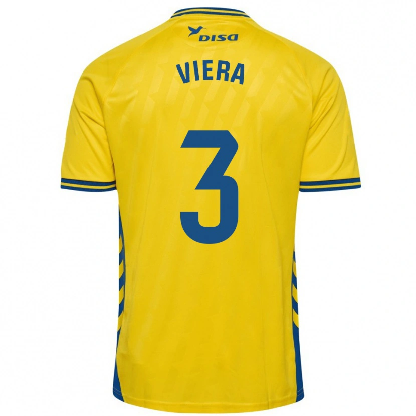 Danxen Damen Óliver Viera #3 Gelb Blau Heimtrikot Trikot 2025/26 T-Shirt Österreich