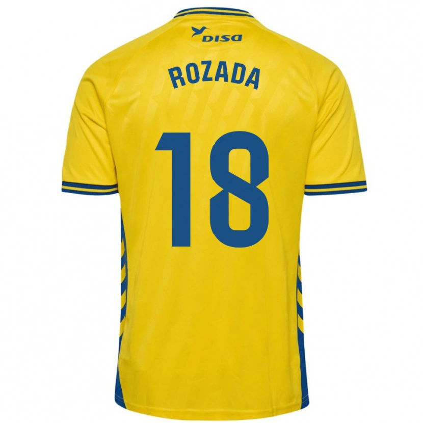 Danxen Damen Viti Rozada #18 Gelb Blau Heimtrikot Trikot 2025/26 T-Shirt Österreich