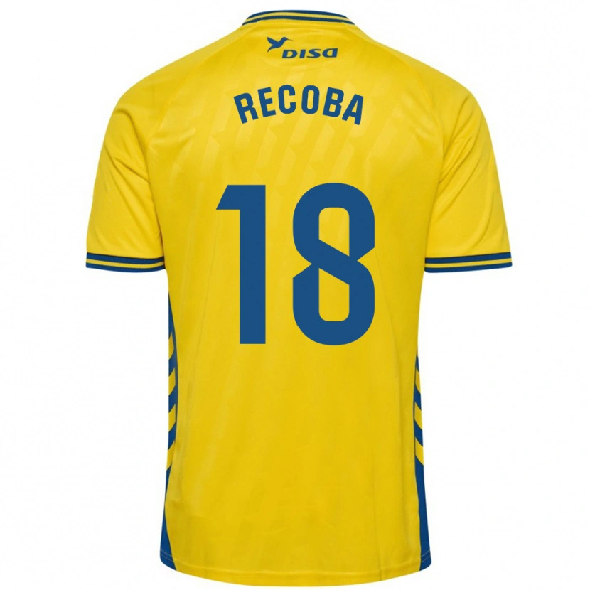 Danxen Damen Jeremía Recoba #18 Gelb Blau Heimtrikot Trikot 2025/26 T-Shirt Österreich