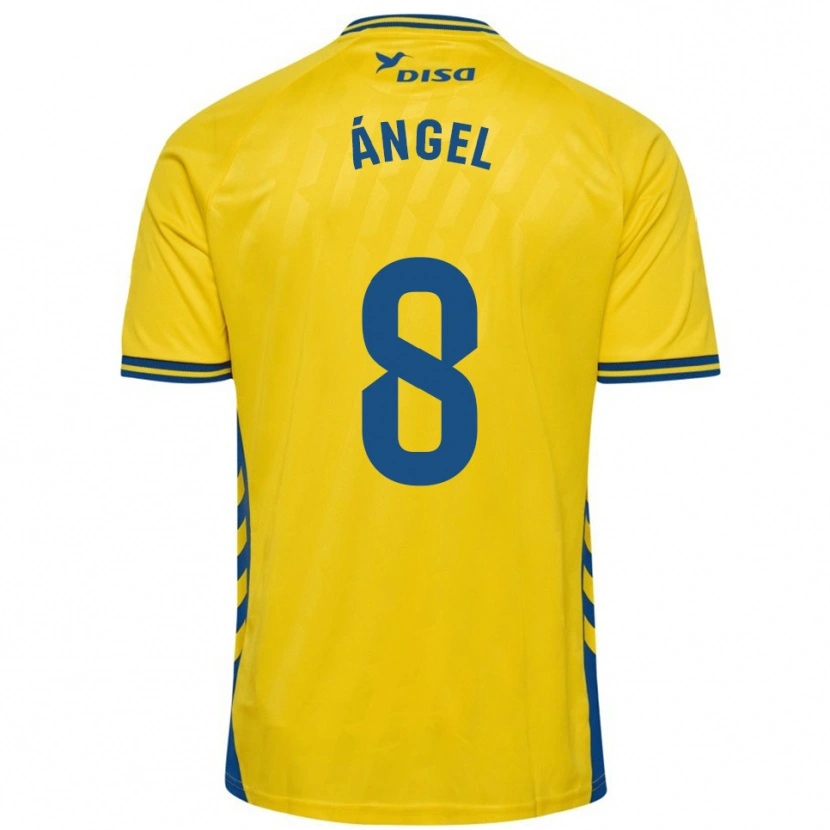 Danxen Damen José Ángel #8 Gelb Blau Heimtrikot Trikot 2025/26 T-Shirt Österreich