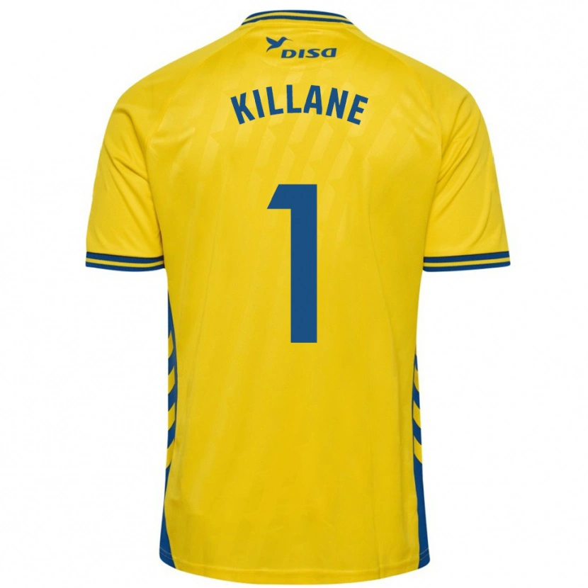 Danxen Damen Álvaro Killane #1 Gelb Blau Heimtrikot Trikot 2025/26 T-Shirt Österreich
