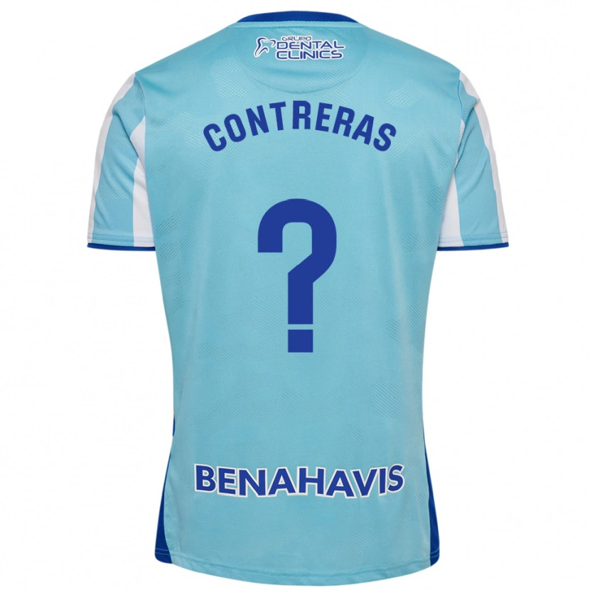 Danxen Damen Ale Contreras #0 Himmelblau Weiß Heimtrikot Trikot 2025/26 T-Shirt Österreich