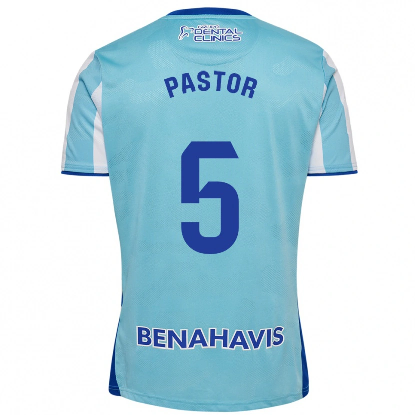 Danxen Damen Álex Pastor #5 Himmelblau Weiß Heimtrikot Trikot 2025/26 T-Shirt Österreich