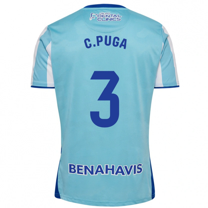 Danxen Damen Carlos Puga #3 Himmelblau Weiß Heimtrikot Trikot 2025/26 T-Shirt Österreich