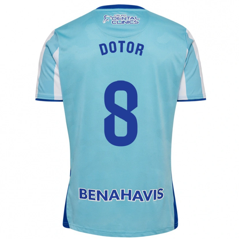 Danxen Damen Carlos Dotor #8 Himmelblau Weiß Heimtrikot Trikot 2025/26 T-Shirt Österreich