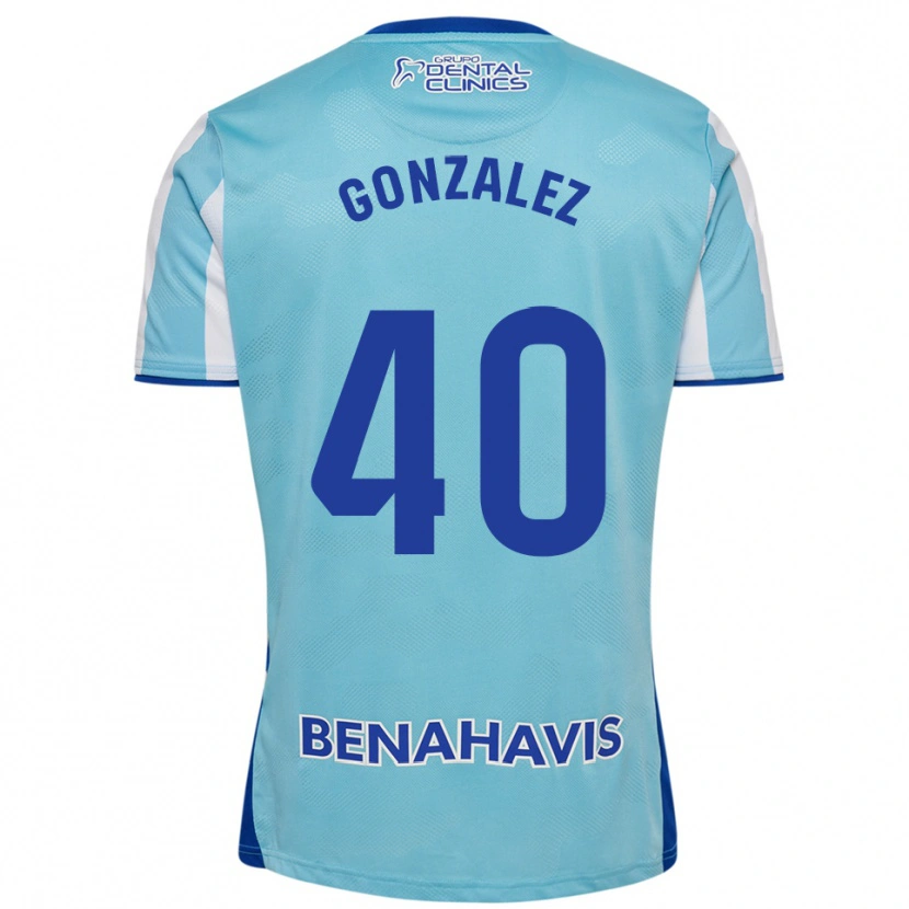 Danxen Damen Carol González #40 Himmelblau Weiß Heimtrikot Trikot 2025/26 T-Shirt Österreich