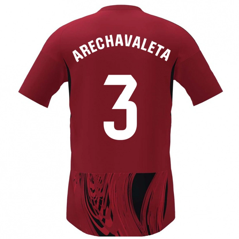Danxen Damen Jorge Arechavaleta #3 Rot Schwarz Heimtrikot Trikot 2025/26 T-Shirt Österreich